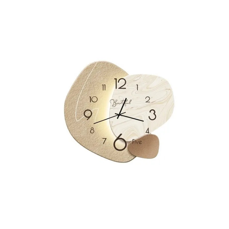 Modern Elegant Wall Clock for Living Room