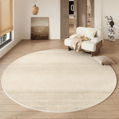 Wabi Sabi Round Rug Waterproof Non-Slip for Living Room Bedroom