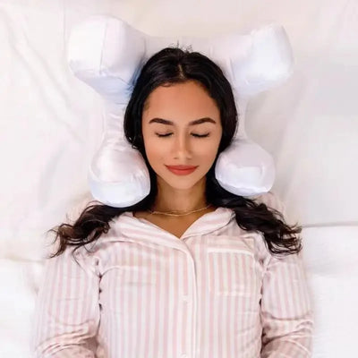 Satin Face Pillow for Skincare & Lash Support