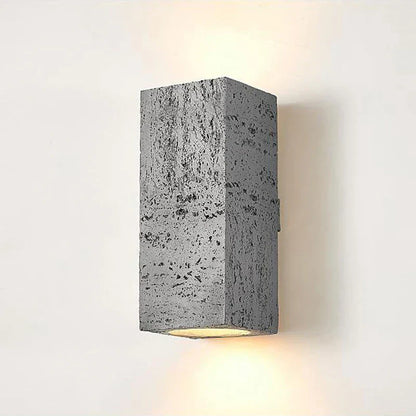 ZenCast – Wabi-Sabi Cement Wall Lamp