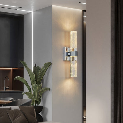 GlimmerSphere - Luxurious Crystal Wall Light