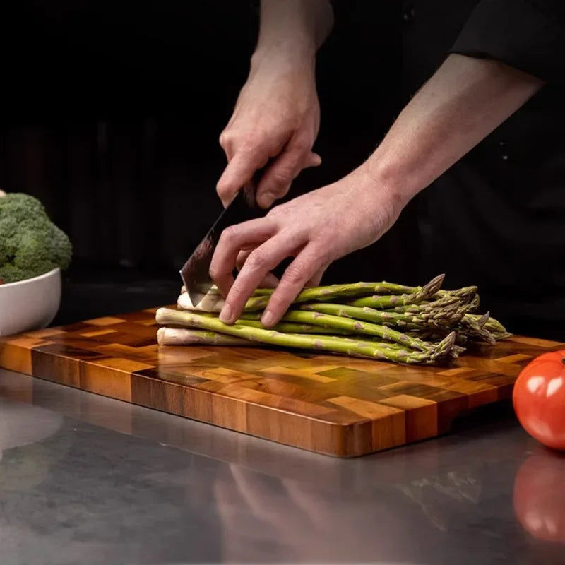 TimberFlow – Premium Double-Sided Wooden Cutting Board
