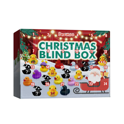 Advent Calendar with Rubber Duck Toys