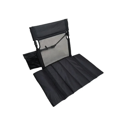 Portable Folding Floor Chair with Backrest Support