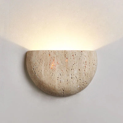 Stone Wall Lamp – Retro Wabi-Sabi LED Light