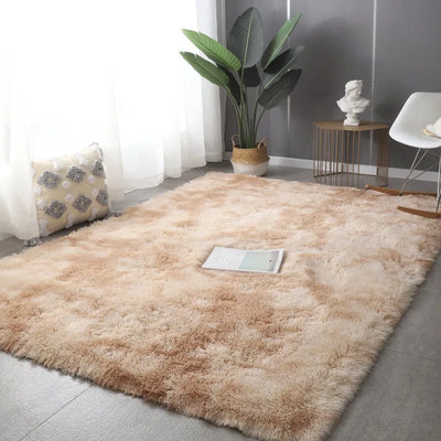 Fluffy Ultra Soft Non-Slip Rug with Memory Foam Cushion