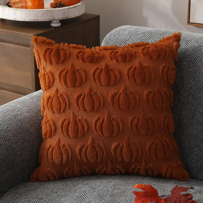 Soft Faux Fur Cushion Cover for Fall Decor