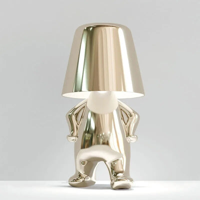 Goldie Resin Thinker LED Table Lamp
