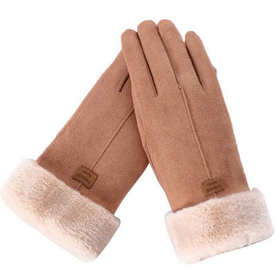 Furry Gloves – Warm Waterproof Touchscreen Winter Gloves