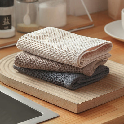 HoneyNest 6-Pack Cotton Honeycomb Hand Towels Set
