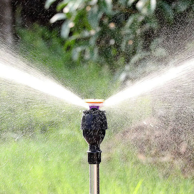 Automatic Rotating Garden Sprinkler with Telescopic Tripod