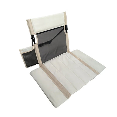 Portable Folding Floor Chair with Backrest Support