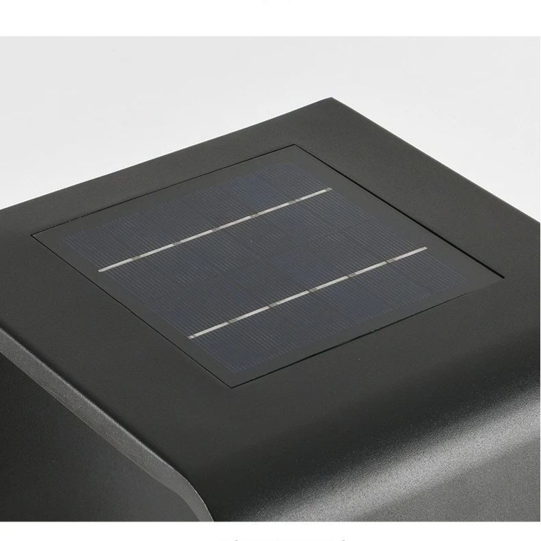 Solar Terrace Lamp with Warm LED Lighting