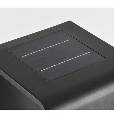 Solar Terrace Lamp with Warm LED Lighting
