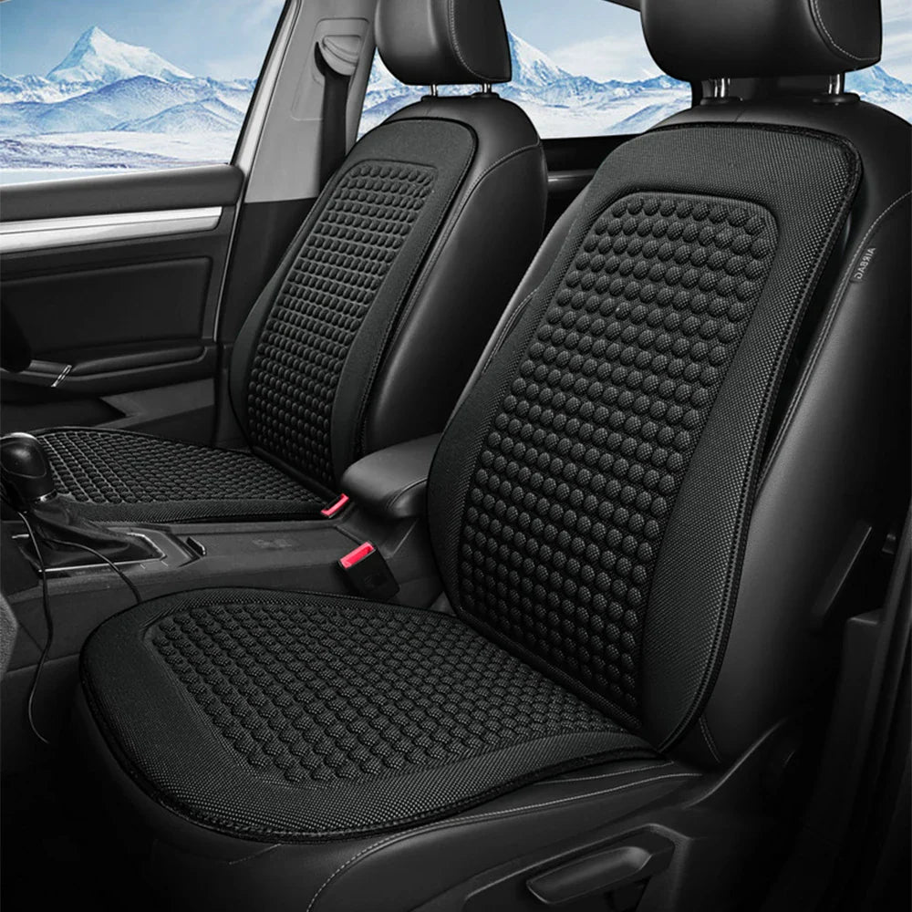 Ice Silk Breathable Car Seat Cushion Universal Fit
