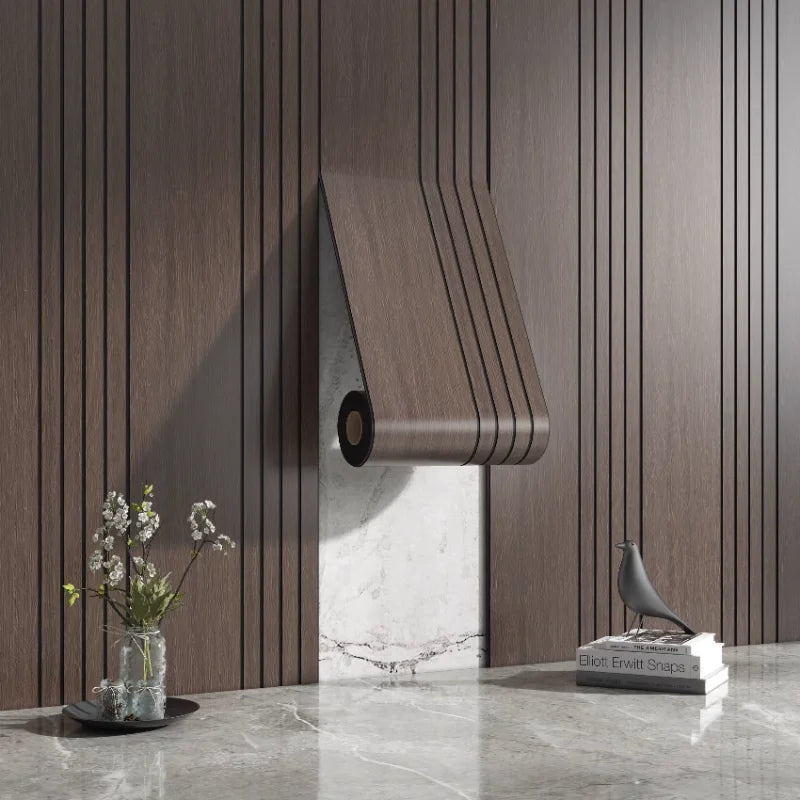 Self-Adhesive 3D Wood Pattern Wall Panels