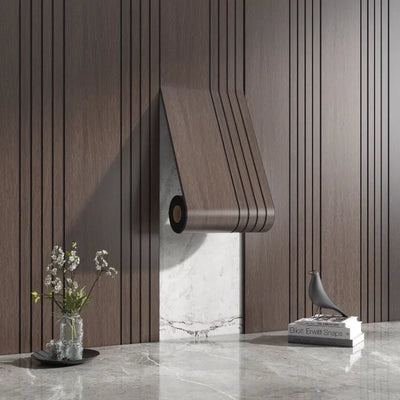 Self-Adhesive 3D Wood Pattern Wall Panels