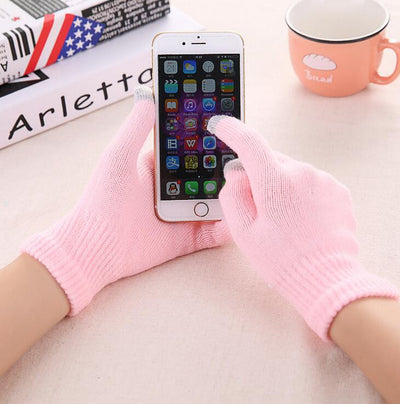Furry Gloves – Warm Waterproof Touchscreen Winter Gloves