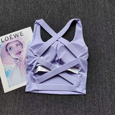 Women’s Seamless Push-Up Sports Bra for Yoga and Running