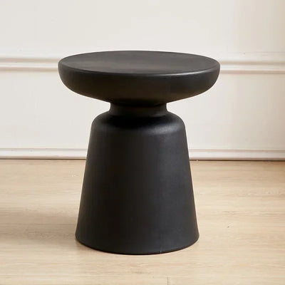 Small Round Low Side Table for Modern Living Spaces