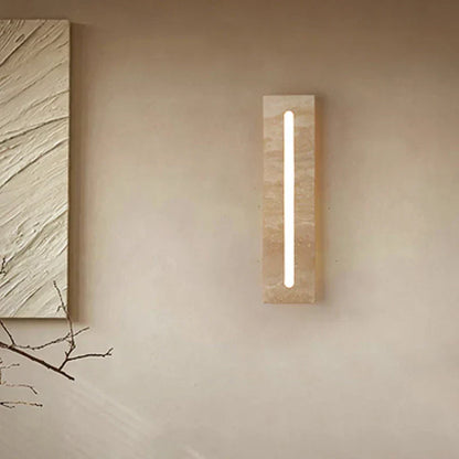 ZenLume – Wabi Sabi Wall Lamp with Marble Accents
