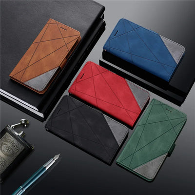 Flip Magnetic PU Leather Wallet Case Samsung Galaxy A