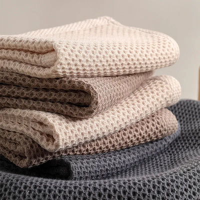 HoneyNest 6-Pack Cotton Honeycomb Hand Towels Set