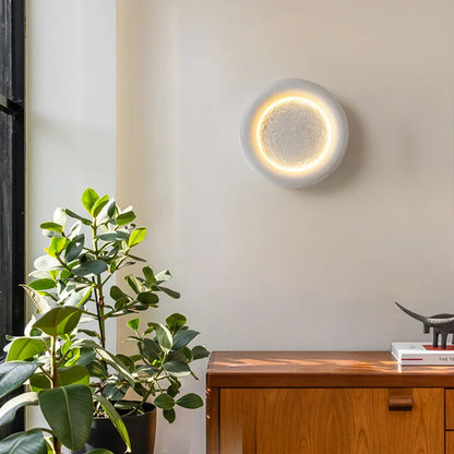 ZenOrb - Wabi Sabi Lunar Wall Lamp