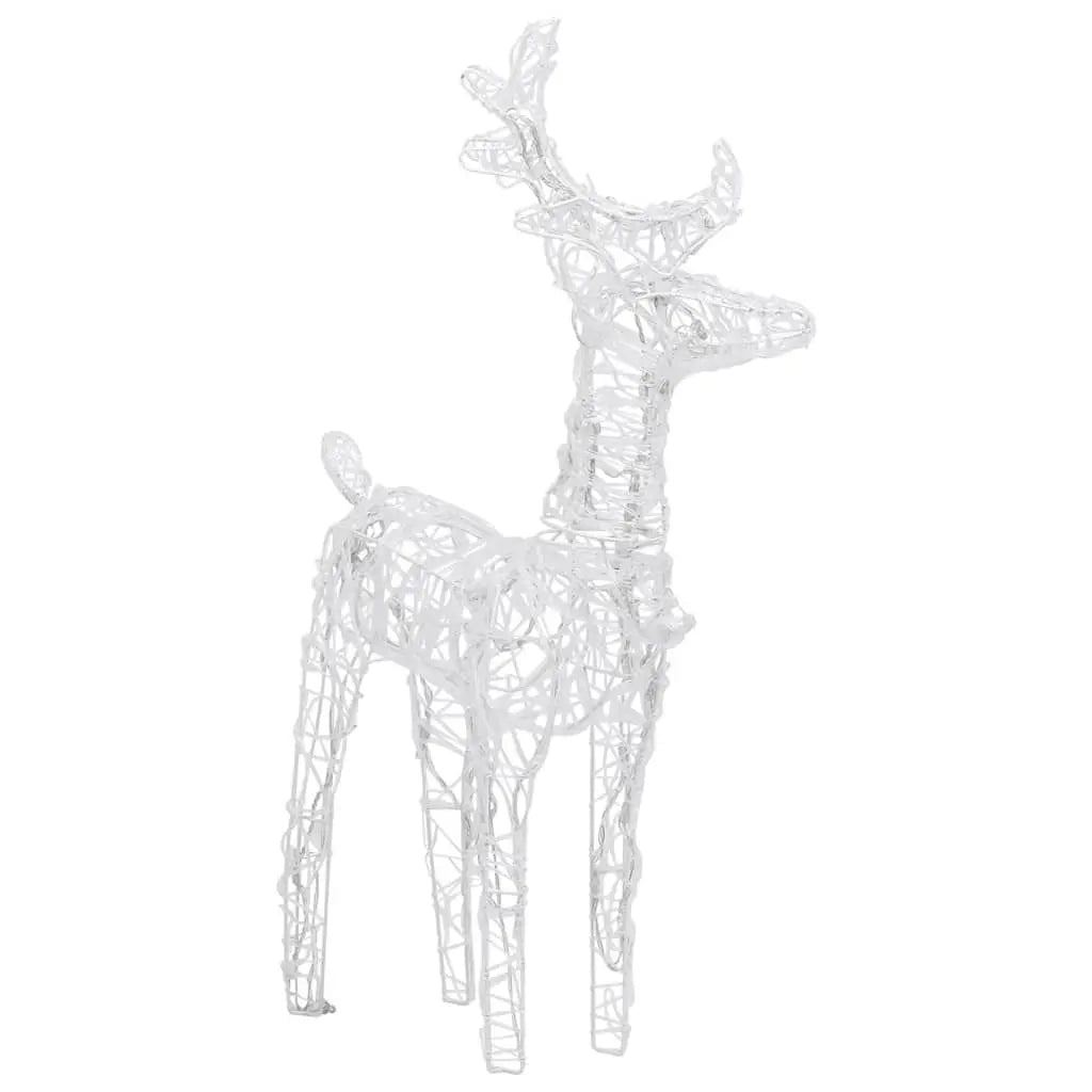 Magical Reindeer and Sleigh LED Garden Decoration