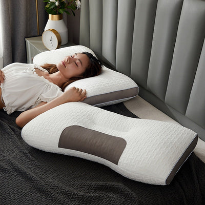 OrthoBlend Hybrid Neck Support Pillow for Pain Relief
