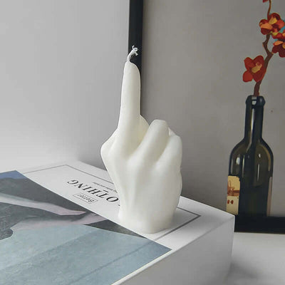 Hand Gesture Candle – Scented Soy Wax Decoration