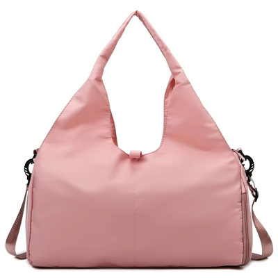 Women’s Waterproof Gym and Travel Duffel Bag with Shoe Compartment