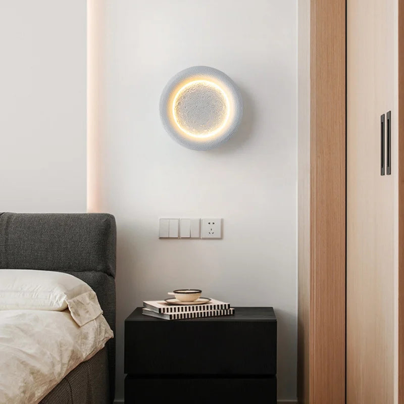 ZenOrb - Wabi Sabi Lunar Wall Lamp