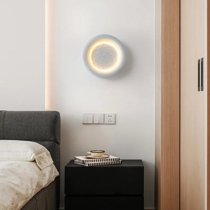 ZenOrb - Wabi Sabi Lunar Wall Lamp
