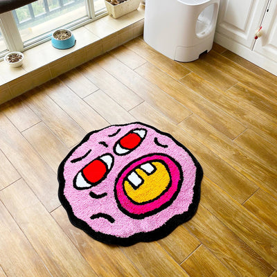 Soft Plush Carpet with Fun Playful Design