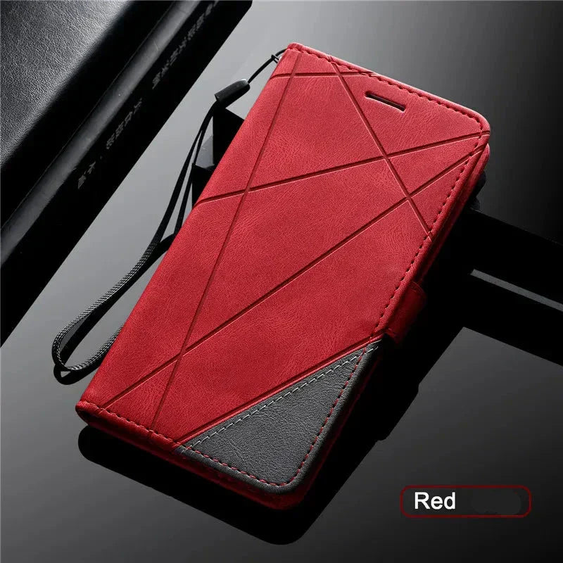 Flip Magnetic PU Leather Wallet Case Samsung Galaxy A