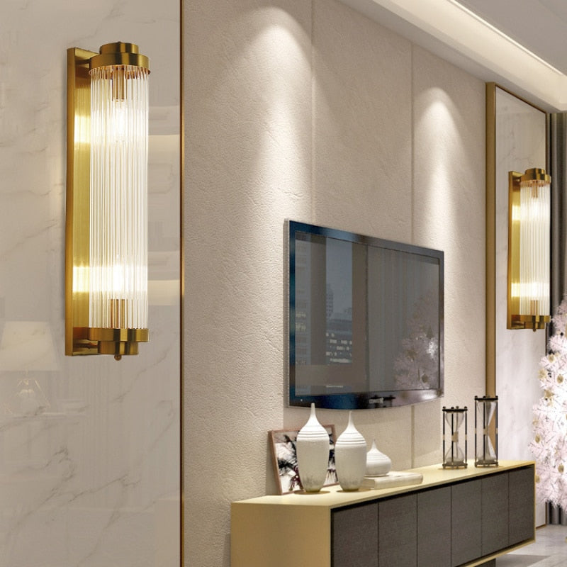 RadiantGleam - Crystal Wall Lighting