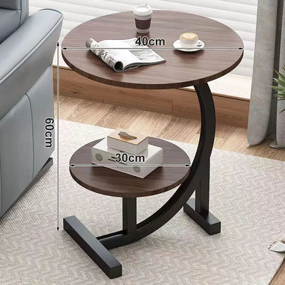Caliora - Luxe Two-Tier Portable Mini Side Table