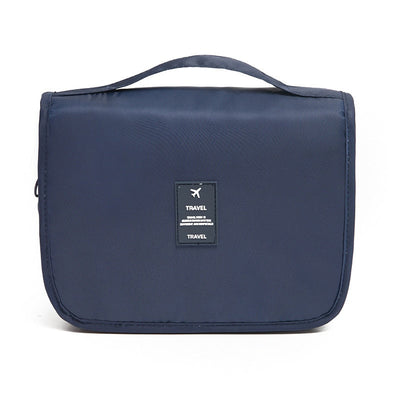Roll-Up Travel Makeup Bag with Hook