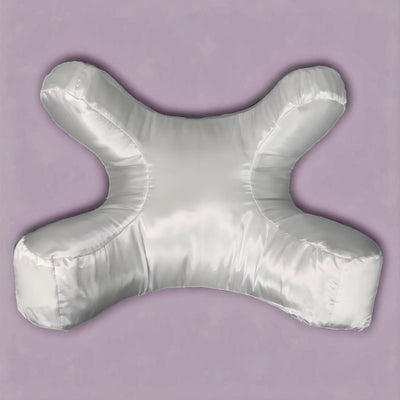 Satin Face Pillow for Skincare & Lash Support