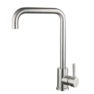Stainless Steel Kitchen Faucet with Pull-Out Spout