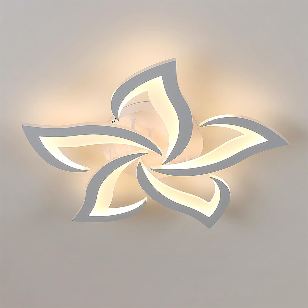 Modern Flower-Shaped LED Ceiling Light for Home Décor