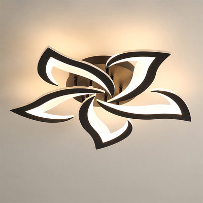 Modern Flower-Shaped LED Ceiling Light for Home Décor
