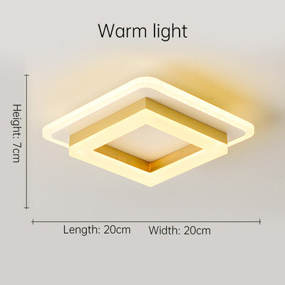 Square LED Ceiling Light for Modern Interiors