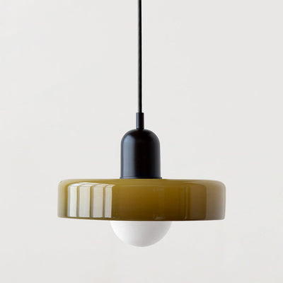 2-Head Bauhaus Glass Pendant Light Adjustable
