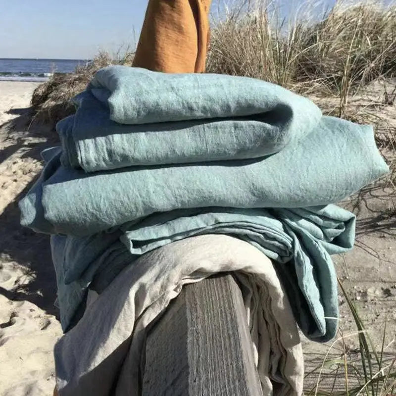 Breathable Linen Bedding Set for Cool Comfort