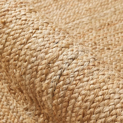 Handwoven Jute Reversible Rug for Living Room and Bedroom