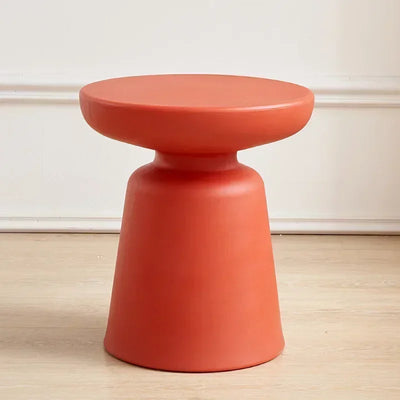 Small Round Low Side Table for Modern Living Spaces