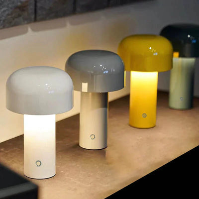 Italian Mushroom Dimmable Cordless LED Table Lamp