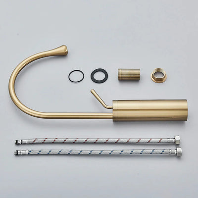 Brushed Gold Bathroom Faucet – RegalStream